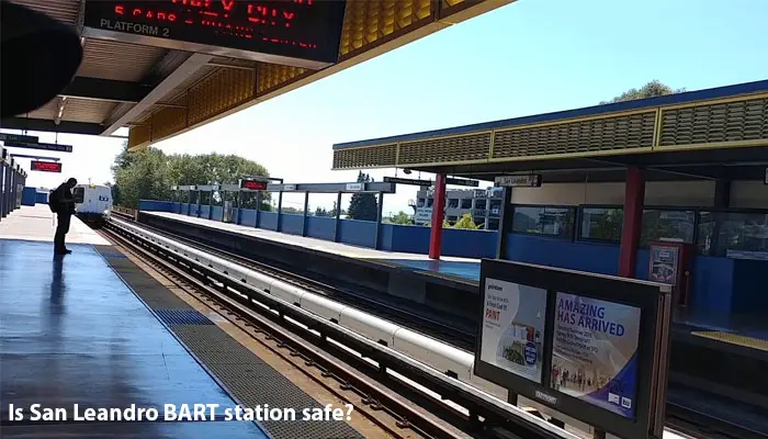 Is San Leandro BART station safe?