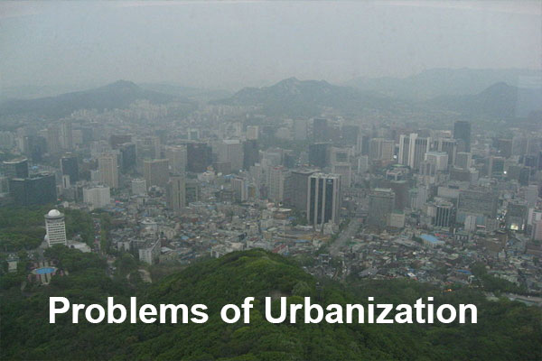 Problems of Urbanization