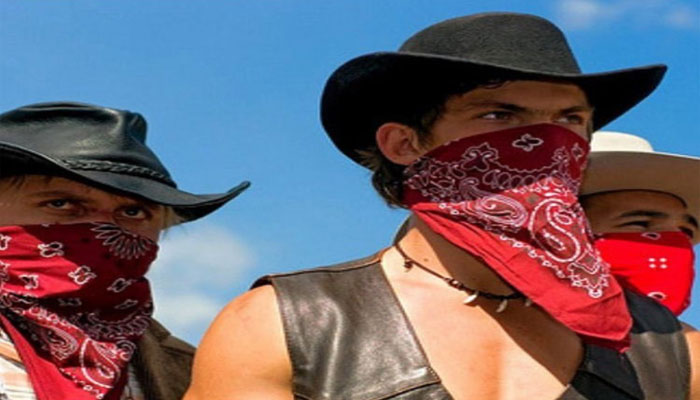 What did cowboys use bandanas for