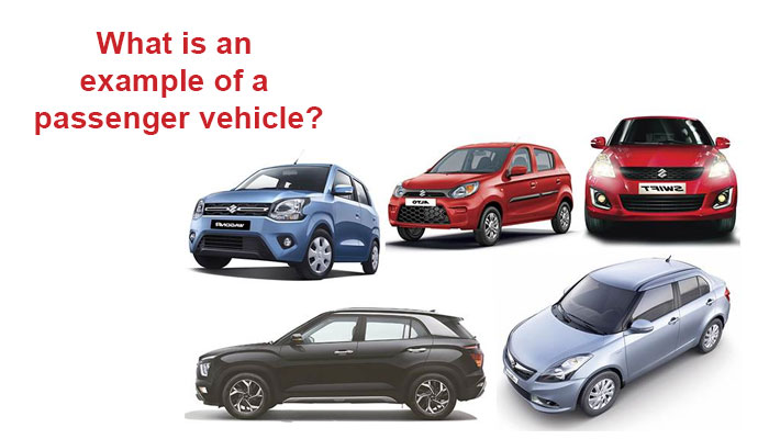 What is an example of a passenger vehicle?