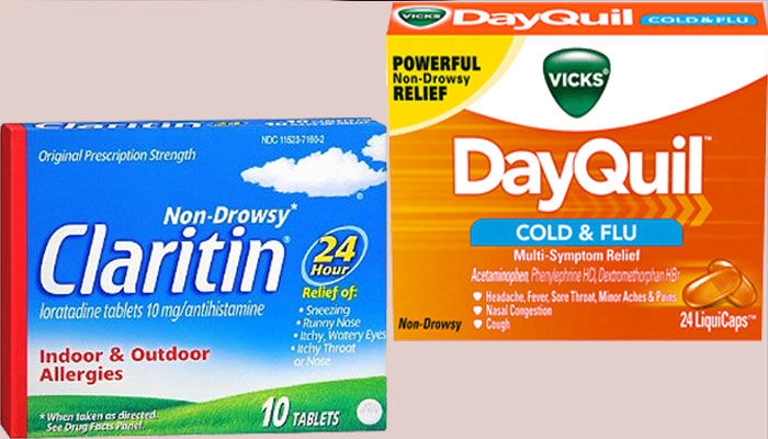 Can I Take Claritin And Dayquil Together?