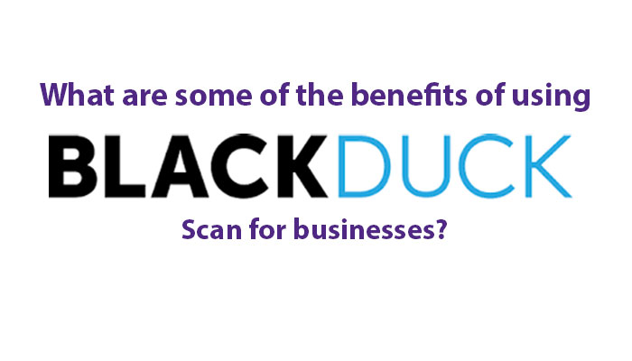What are some of the benefits of using Black Duck Scan for businesses?
