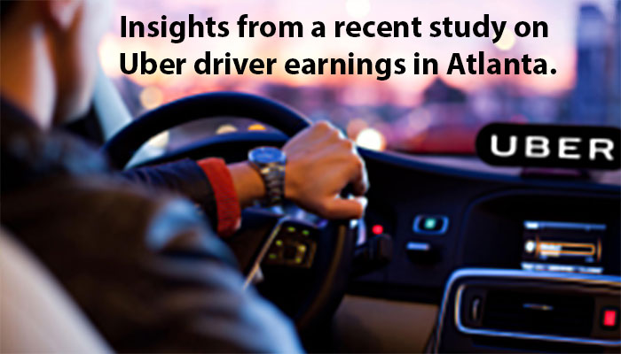 Insights from a recent study on Uber driver earnings in Atlanta.
