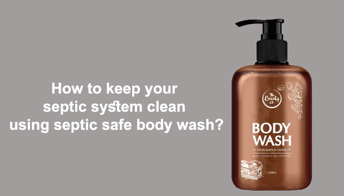 How to keep your septic system clean using septic safe body wash?