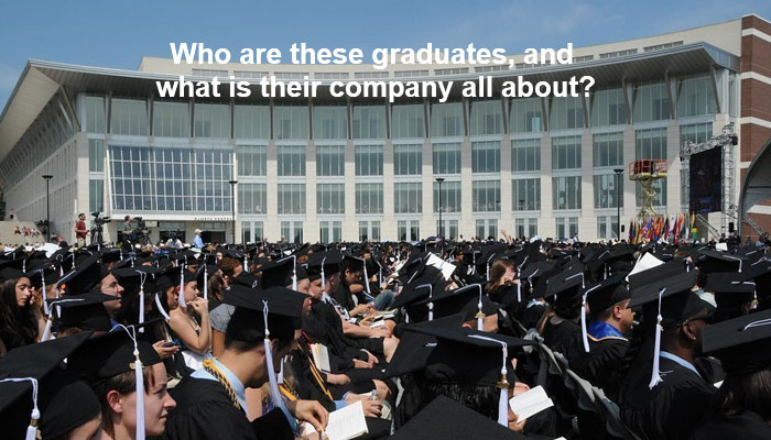 Who are these graduates, and what is their company all about?