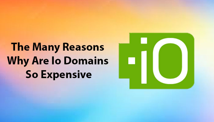 The Many Reasons Why Are io Domains So Expensive