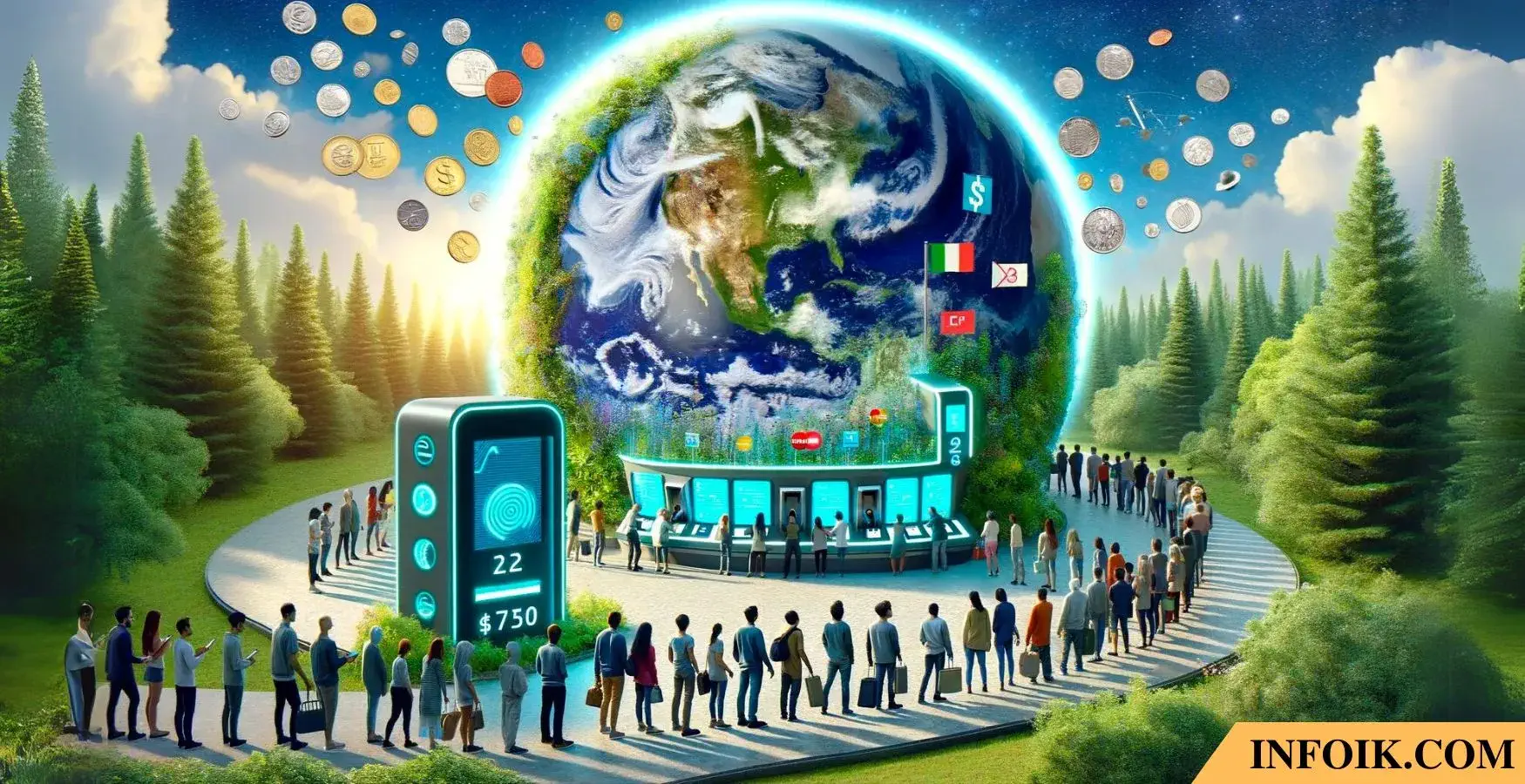 Humans are the only species that pay to live on Earth