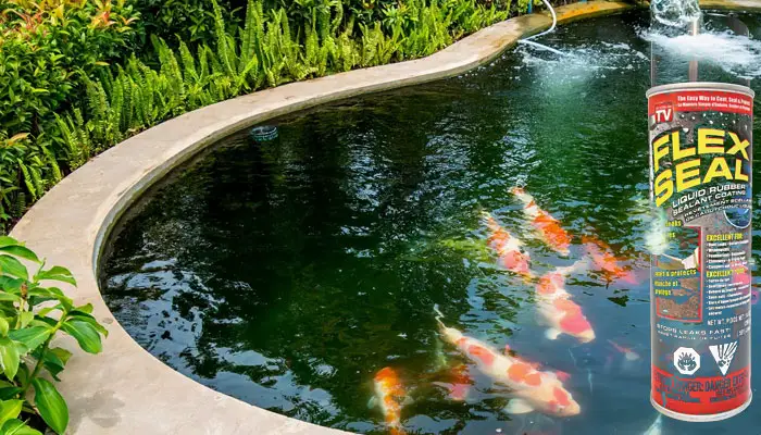 Is flex seal safe for fish ponds